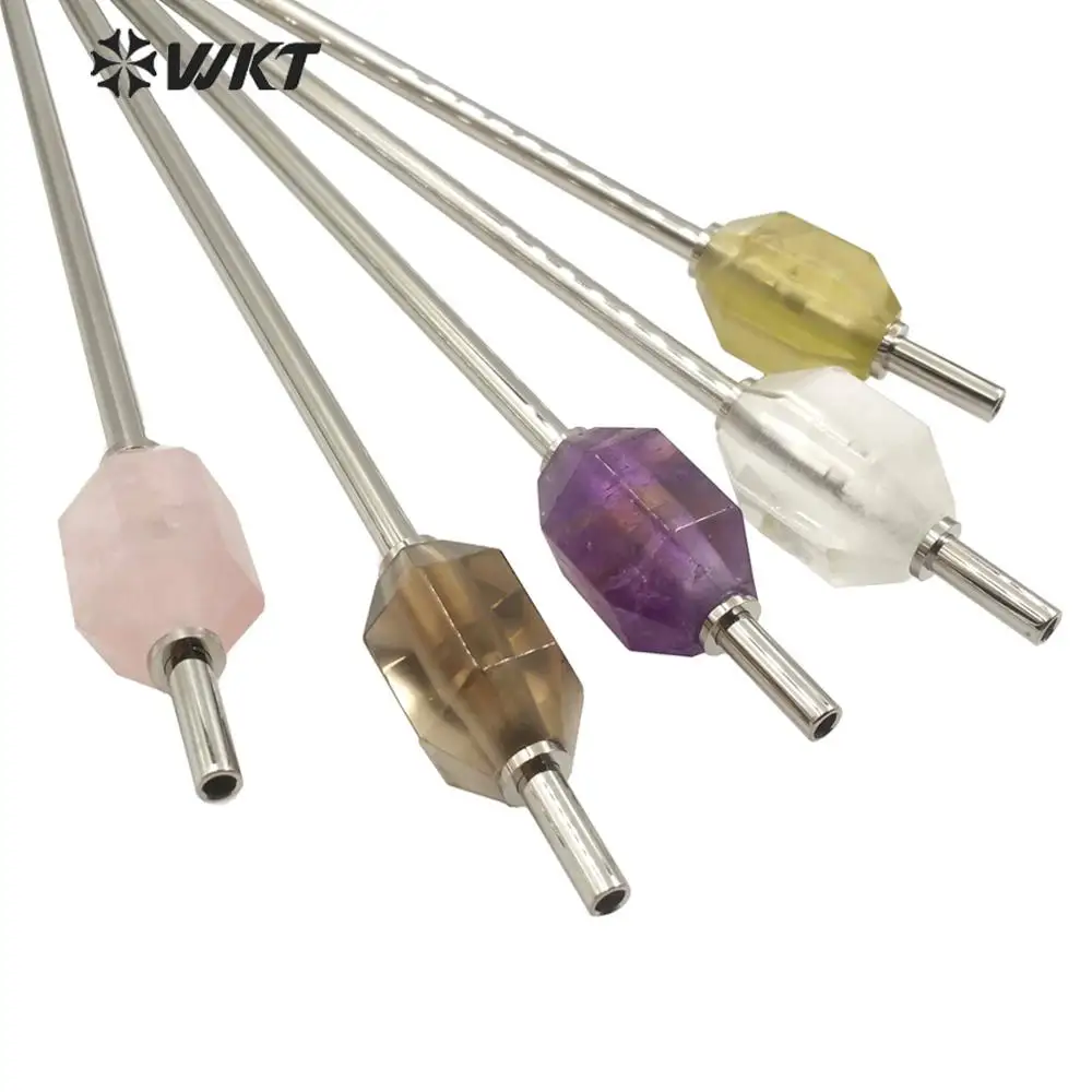 Флюоресцентная труба из натурального камня несколько цветов | Украшения и