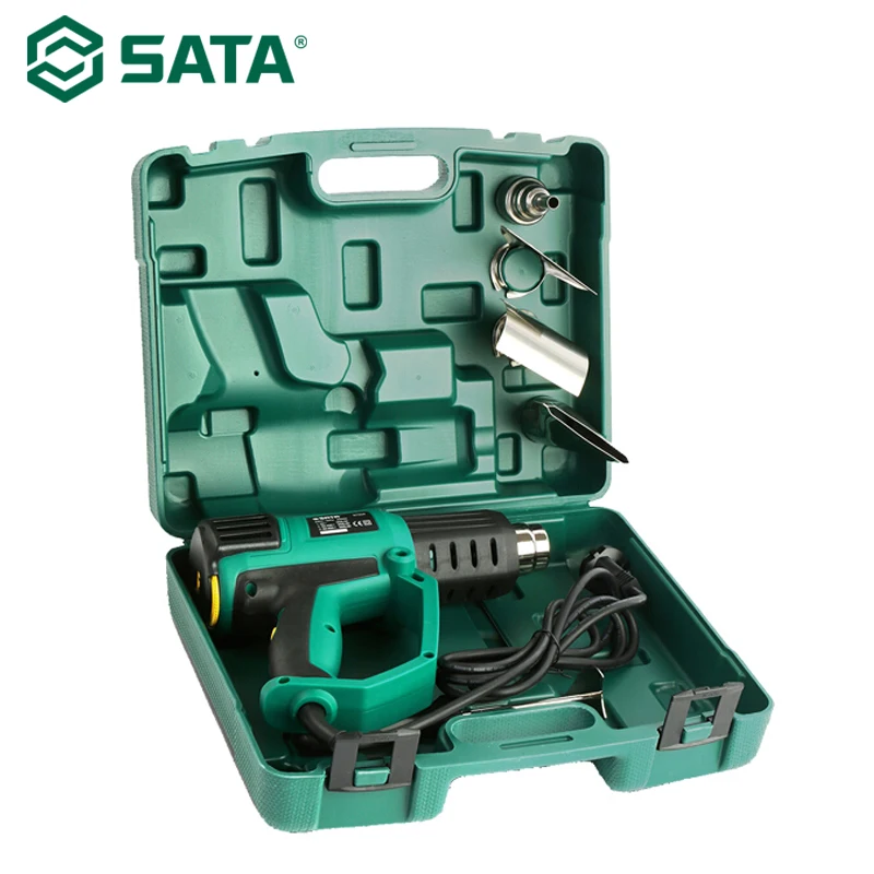 SATA 6 шт. Регулируемый температурный Воздушный пистолет 220 в 2000 Вт автомобильный