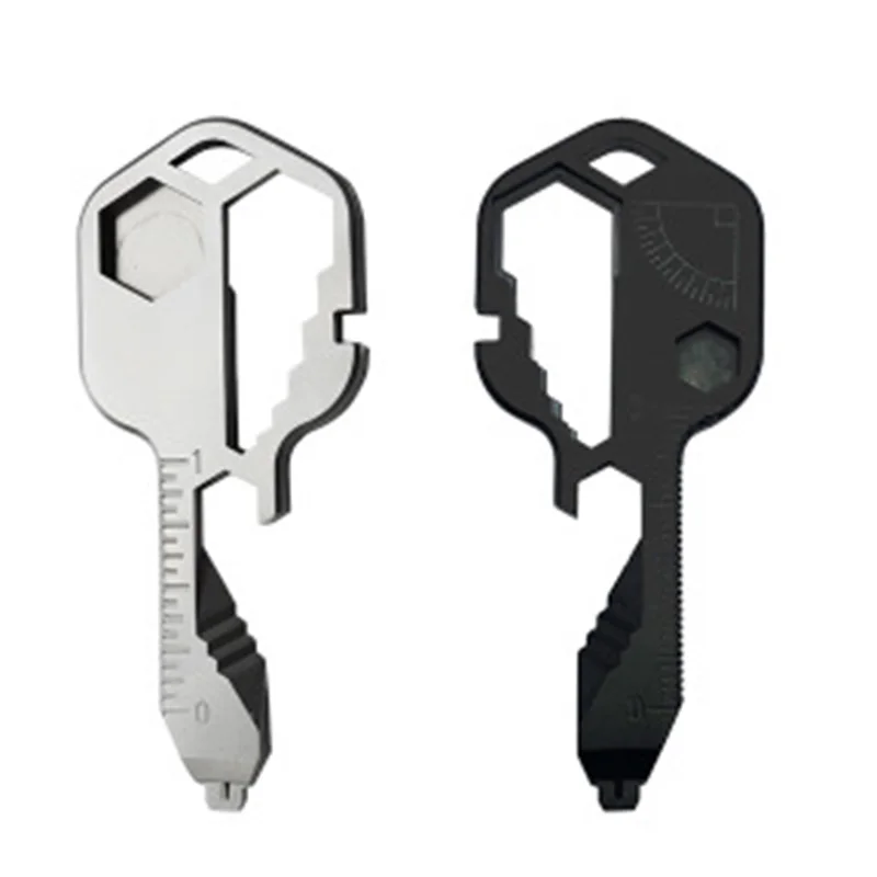

24 in 1 Outdoor Multifunctional Tool Key Wrench Screwdriver Box Opener Wire Cut Tool for Camping --M25
