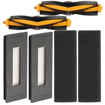 

Roller Brush Filters For Ecovacs OZMO 930 / DEEBOT M88 Vacuum Cleaner Parts Keeps The Sweeper Clean