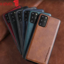 X-level estojo de couro para samsung s20 plus original macio borda de silicone volta capa de telefone para samsung galaxy s20 ultra caso s20 5g