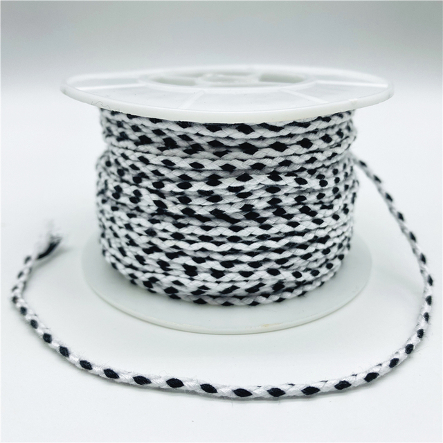 2.5mm Cotton Cord Rope Chinese Knot Macrame Cord Rope For Jewelry Making For Shamballa Bracelet