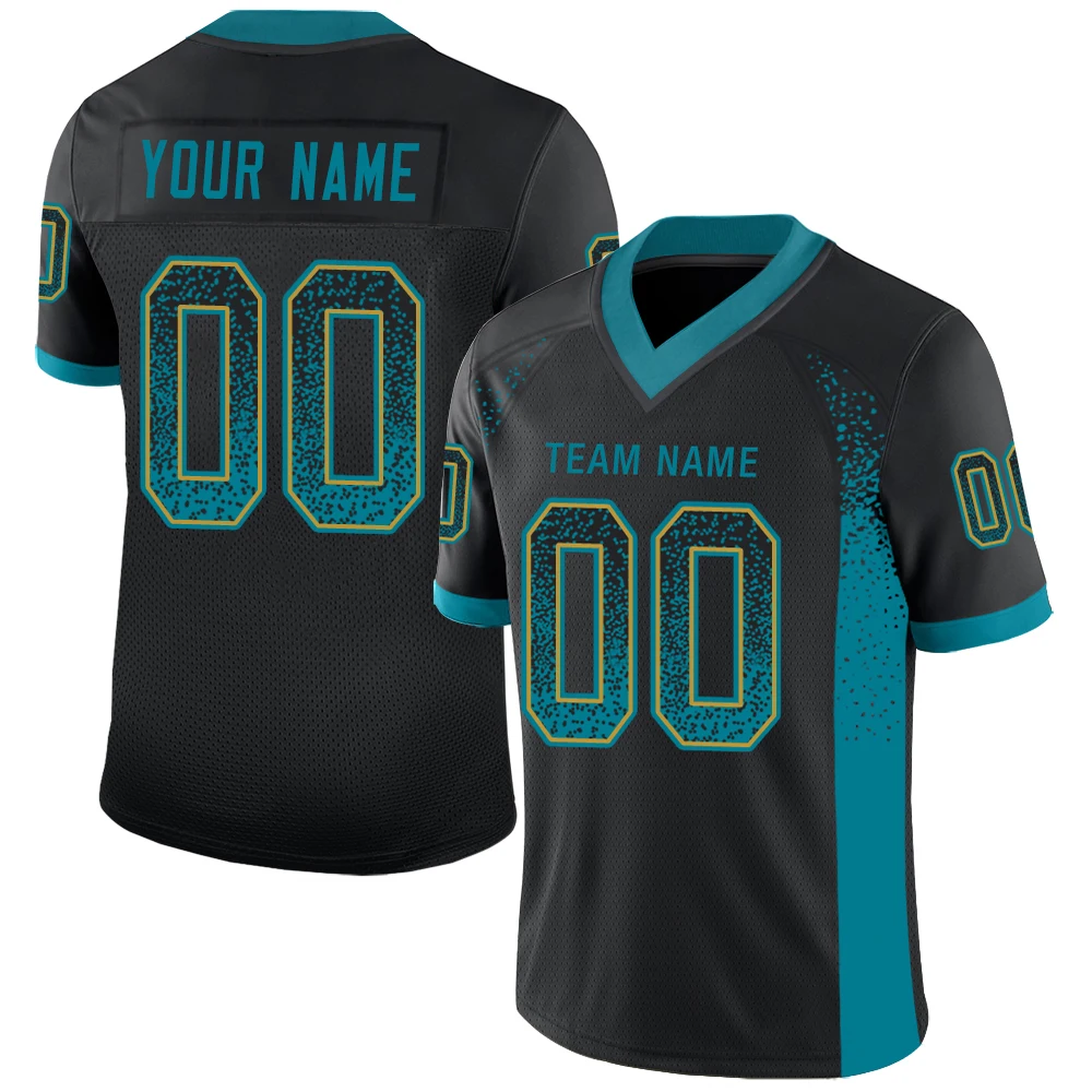 Fashion Football Jersey Full Sublimation Your Team Name/Number Mesh Breathable V-neck Uniform for Men/Women/Kids Big Size