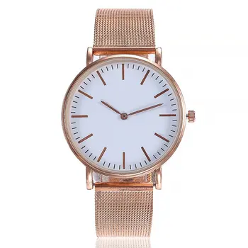 

New Ins Style Simple Women's Bracelet Wristwatches Mesh Steel Strap Ladies Dress Watch Fashion Quartz Watches Clock Gifts