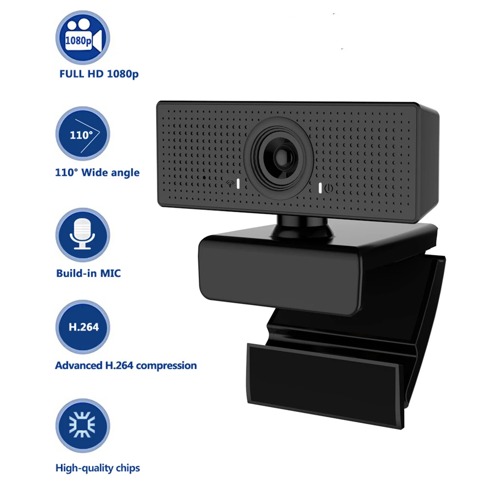 SeenDa 1080P Full HD веб-камера USB широкоугольная поддержка с микрофоном онлайн игровая