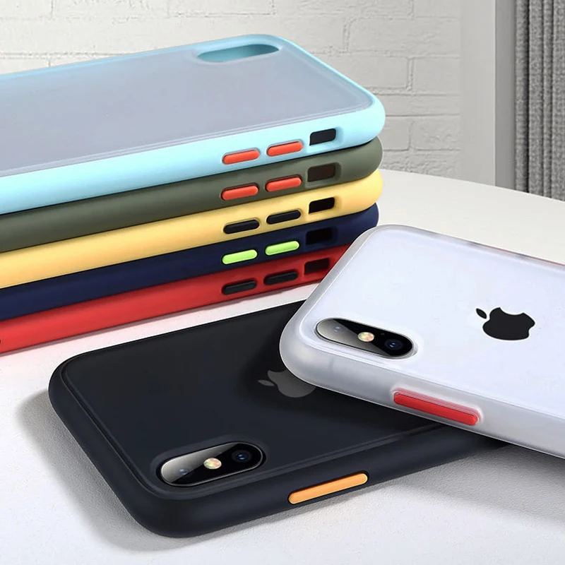 Прозрачный чехол для iPhone 11 Pro Max X Xr Xs 8 7 6 Plus мягкая задняя крышка противоударный