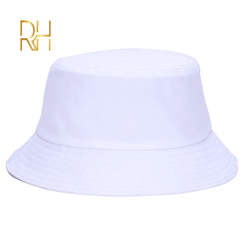 white Желе хлопок Рыбацкая шляпа улица хип-хоп DIY портативный бассейна ведро шляпа тренд тени кепки - Цвет: white