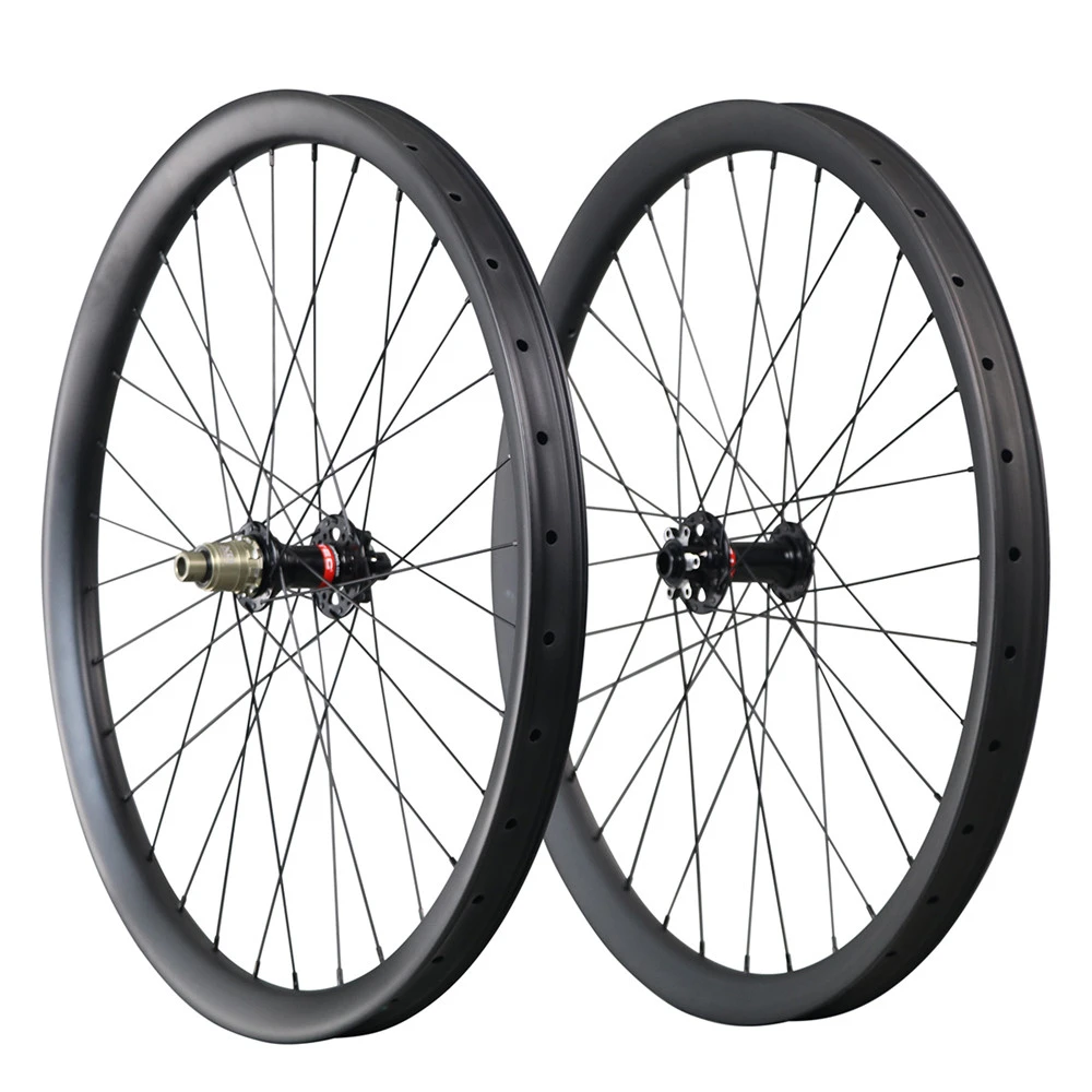29ER Carbon Rims 35mm Width MTB Mountain Bicycle//Bike Hookless Tubeless Rims