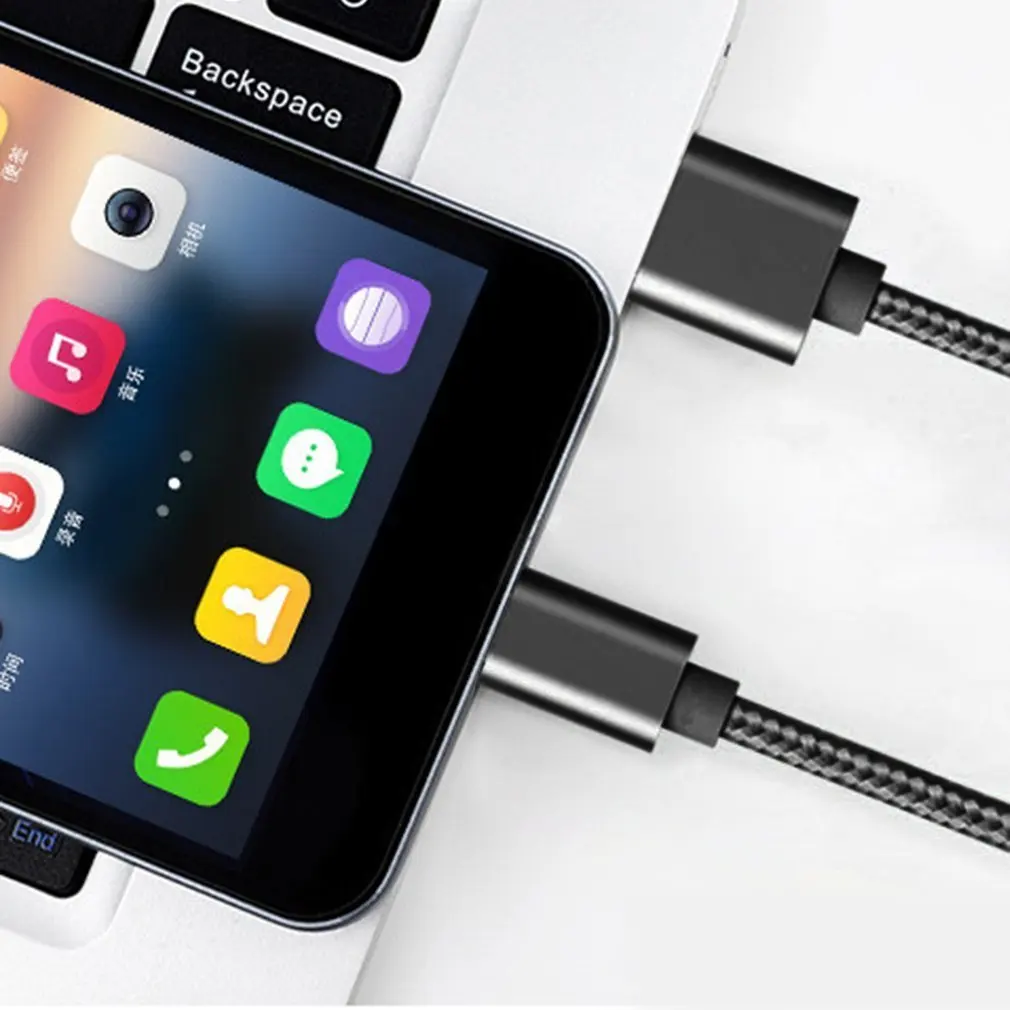 4 цвета для мобильных телефонов через USB кабель для передачи данных Micro USB нейлоновый плетеный кабель для быстрой зарядки передачи и для передачи данных и зарядки устройств линия универсальный для телефонов на базе Android с Bluetooth для samsung S7 1/2/3 м
