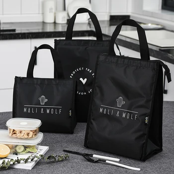 

Portable Lunch Bags Thermal Picnic Lunch Box Thermal Durable Tote Food Storage Pouches Fruit Organizer for Women Men Kids