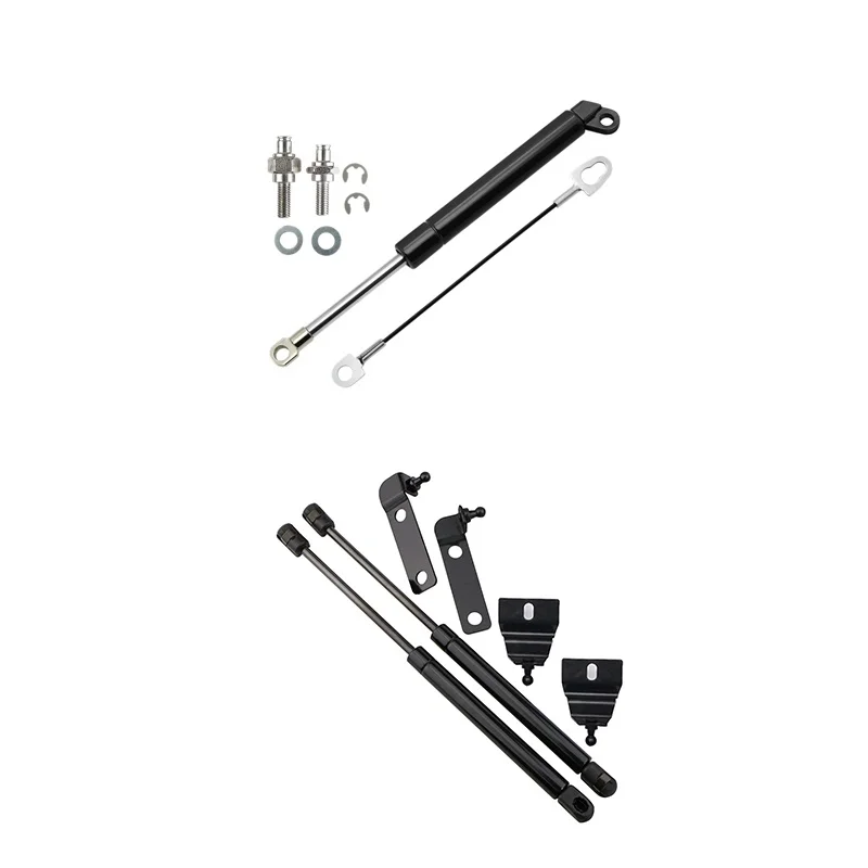 

Rear Tailgate Slow Down Shock Up Lift Gas Struts with Front Hood Bonnet Modify Gas Struts Lift Support Shock Damper