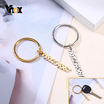 

Custom Names Key Chains for Women Special Personalize Stainless Steel Christmas New Year Gifts Jewelry