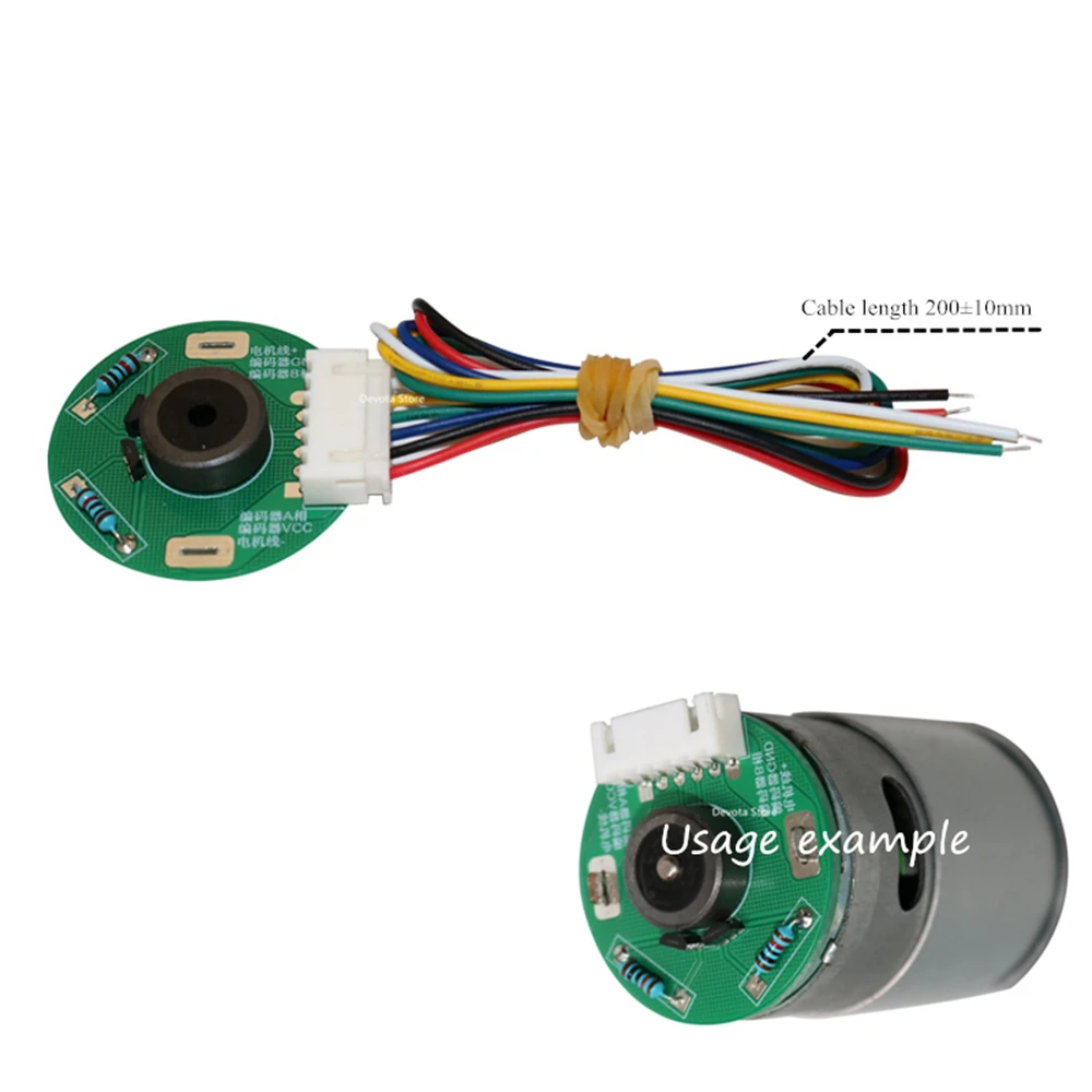 11ppr Hall Encoder Induction Rotation Code Disk For 3650 545/555/550 Dc Motor Parts