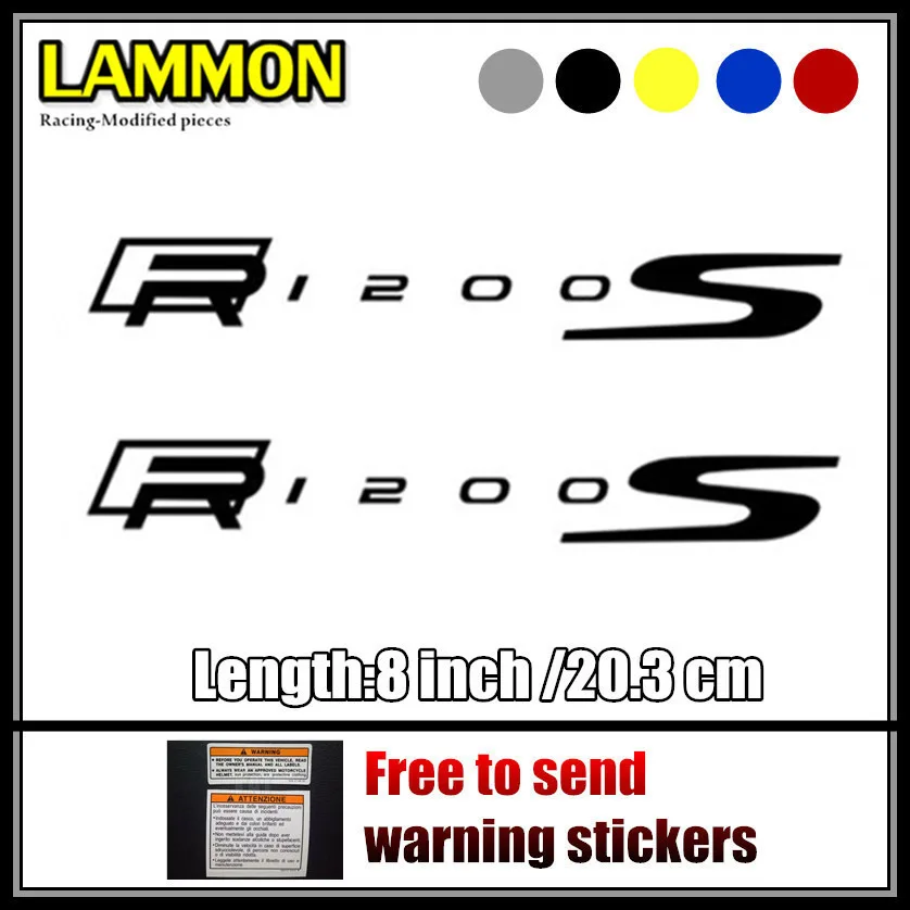 Moto Rcycle Bike Ruota Serbatoio Adesivi Decorazione Casco Moto Notebook Adesivi Per Bmw R1200S