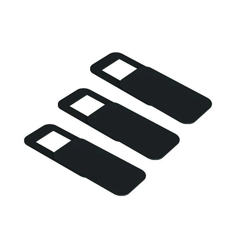 

3pcs/lot Mini Plastic WebCam Cover Magnet Slider Camera Cover for IPad Web Laptop PC Mac Tablet Privacy Protection Stickers Case