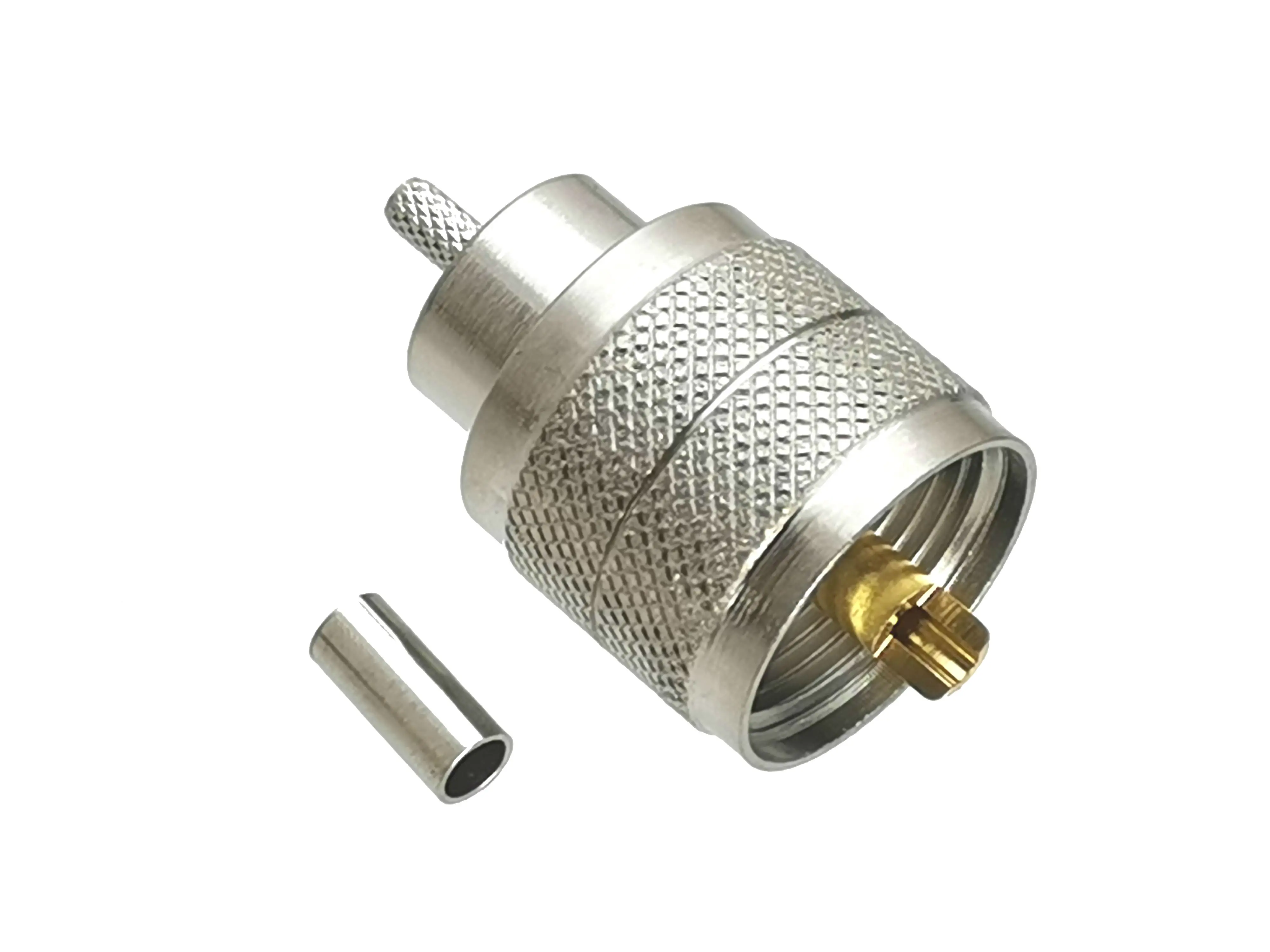 1 шт. разъем UHF PL259 штекер обжимной RG316 RG174 LMR100 RF адаптер коаксиальный высокого