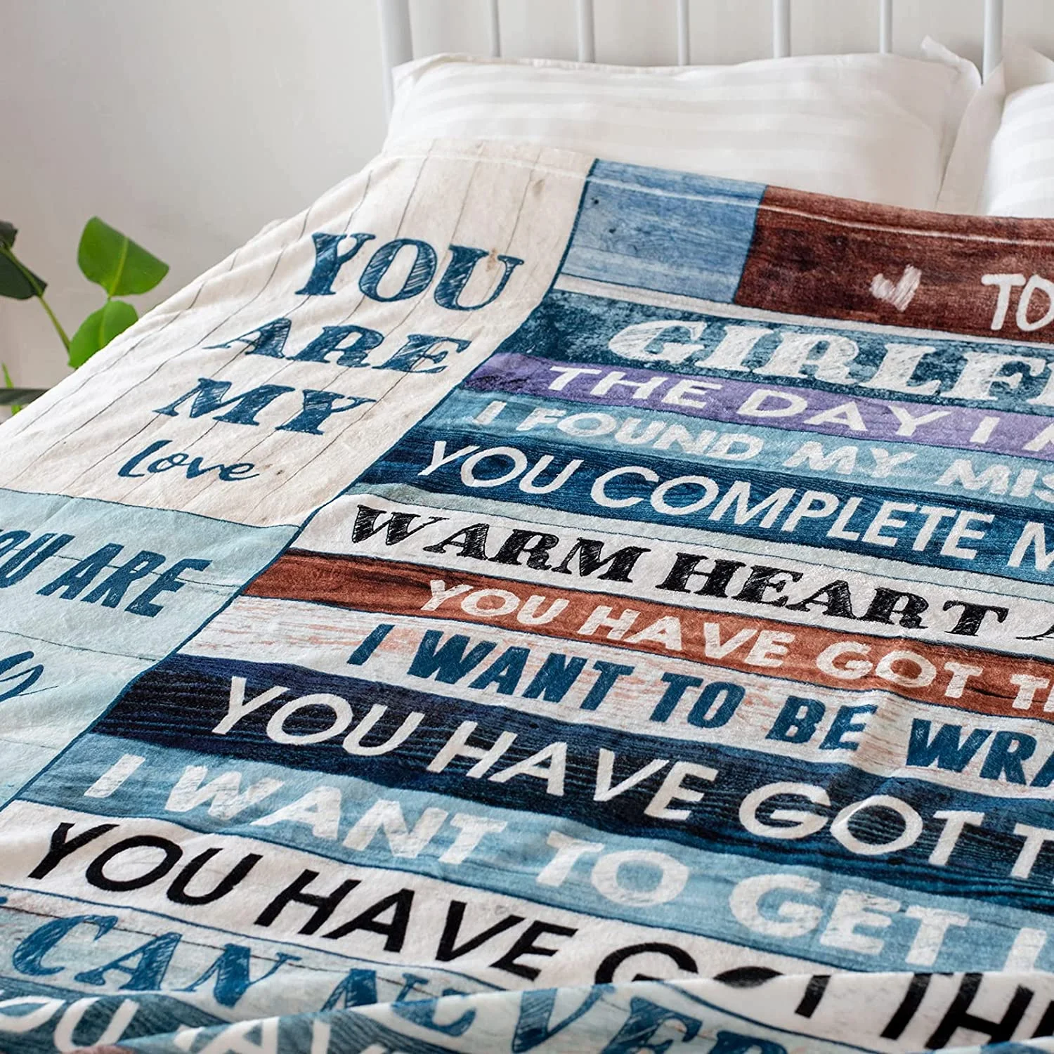 I Love You Blessing Sweet Sayings Quote Throw Blankets JSW Mall