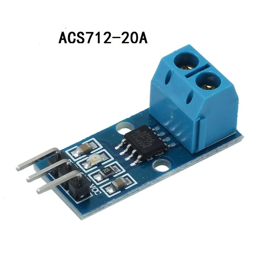 20A Range Hall Current Sensor Module ACS712 Model for Arduino | Компьютеры и офис