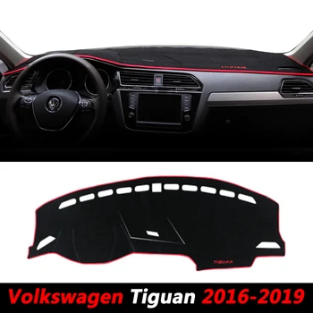 

For VW Volkswagen Tiguan 2016 2017 2018 RHD LHD Car Front Rear Dashboard Cover Mat Sun Shade Pad Trim Car Styling Accessories