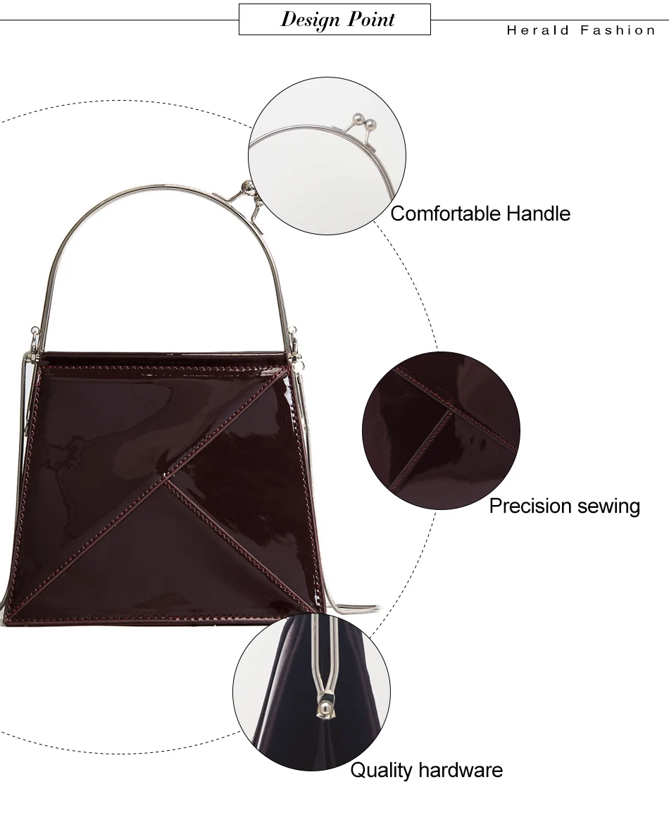 Herald модные роскошные сумки женские сумки дизайнерские качественные женские кожаные сумки на плечо Большая вместительная Повседневная сумка-мессенджер
