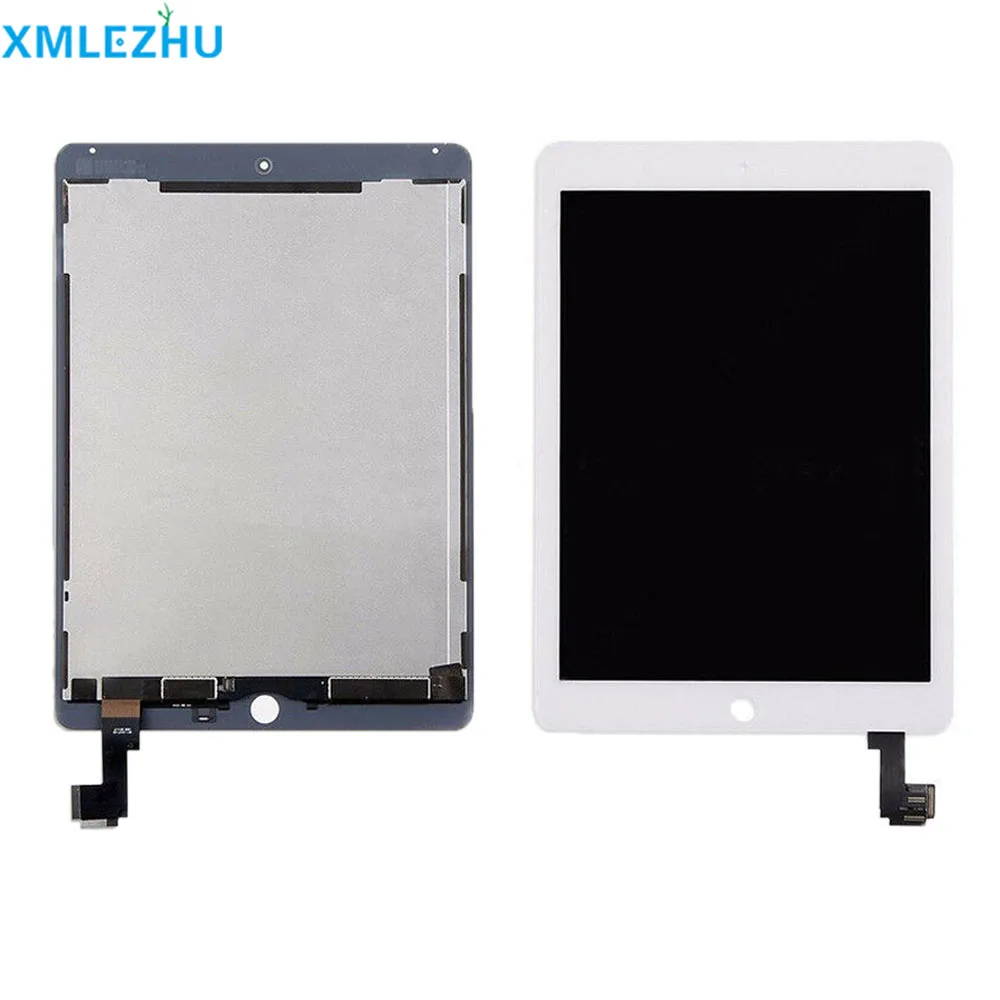 Для iPad 6 ЖК-дисплей для Air 2 A1566 A1567 в сборе сенсорный экран дигитайзер замена панели