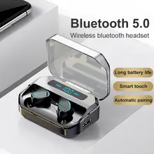 TWS Bluetooth 5 0 Earphones 2200mAh Charging Box Wireless Headphone 9D Stereo Sports Waterproof In Ear Earbuds Handsfree Headset