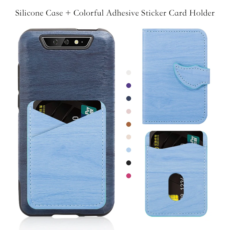 

Wood grain PU Leather Phone Case For BlackView BV5500 Soft Silicone Case For BlackView BV5500 Pro Protective Back Shell