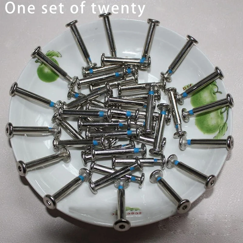 20 шт. роликовые винты для роликовых коньков с шестигранной головкой 2 инструмент