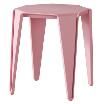 

H1 Home Stool ins Square Stool Originality Nordic Plastic Low Stool Ins Fashi Minimalist Modern Dining Chair Wooden Stool