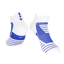 Нескользящие мужские носки дышащие, для активного отдыха и спорта, баскетбольные Носки, футбольные носки для велоспорта, Компрессионные носки, хлопковые носки для полотенец