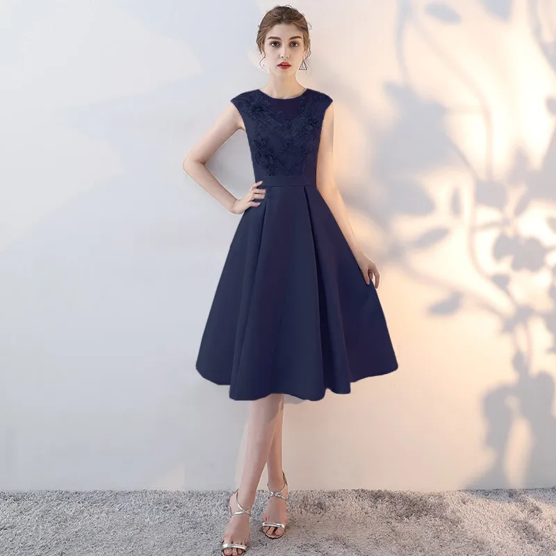 Size XS-XXL Embroidery Short Dresses 