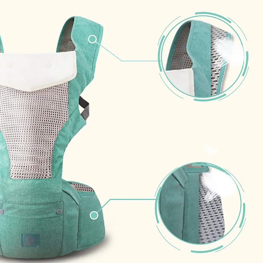 3D Air Baby Carrier младенческий Хипсит, передний ремень, плечевой ремень, слинг для новорожденных, подшипник загрузки, 20 кг, сетка, удобная, прочная