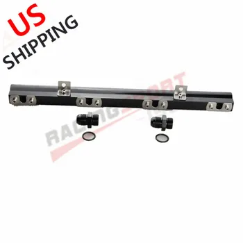 

Aluminum High Flow Turbo Fuel Injector Rail Kit For Volvo 240, 740, 940 Black