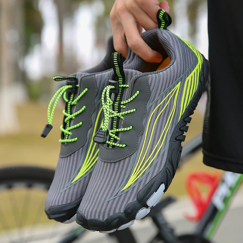 Chaussures De Cyclisme Homme Ultralégères – Crampons VTT Vélo Route SPD – Respirantes