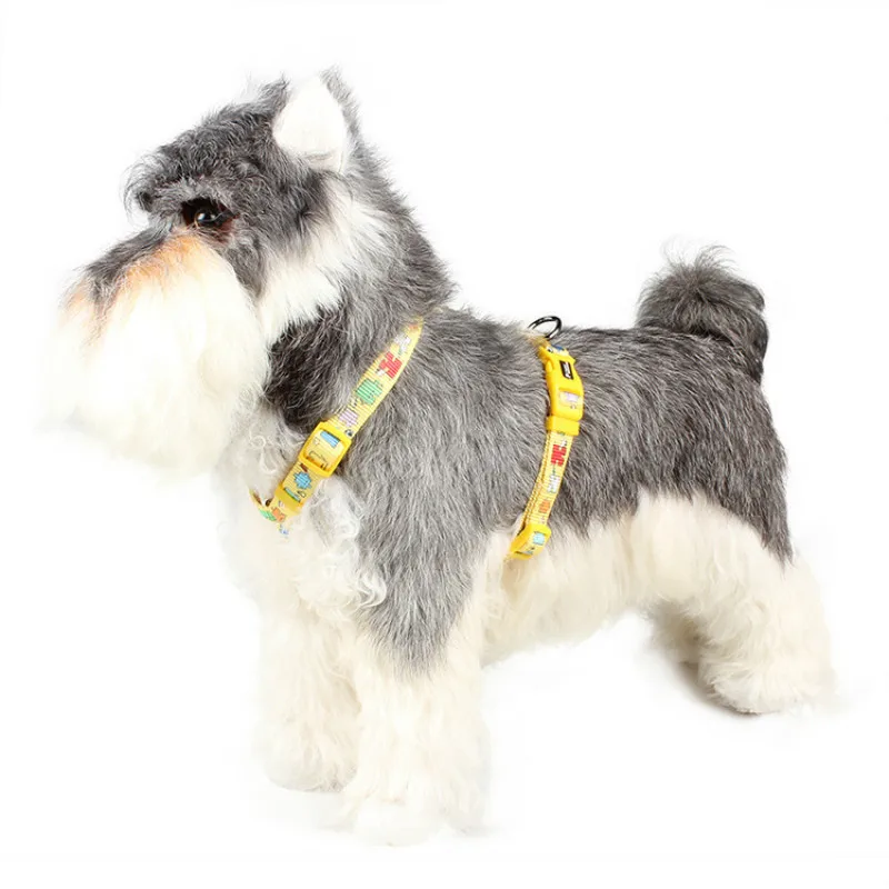 Tuff Hound нейлоновый собачий H-Shaped жилет для животных Harnes с принтом, регулируемый, без тяги, жилет для собак, мягкий, удобный, Сбруя-жилет