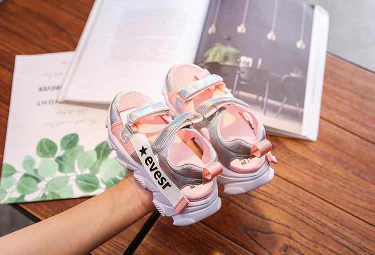 Loveewalk/детские сандалии; спортивные кроссовки; Новое поступление года; бандажные детские сандалии для мальчиков и девочек; сандалии с дышащей сеткой