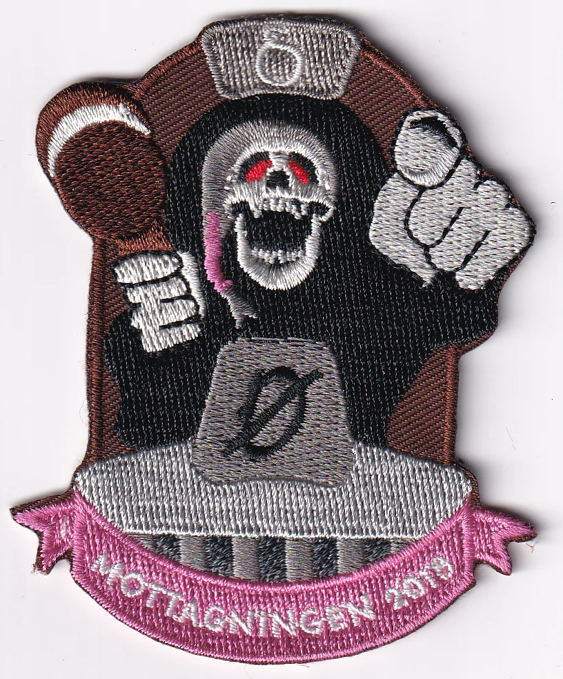 

bordado Embroidery badge patch personalized customization personalizado con su propio logotipo:mottagningen