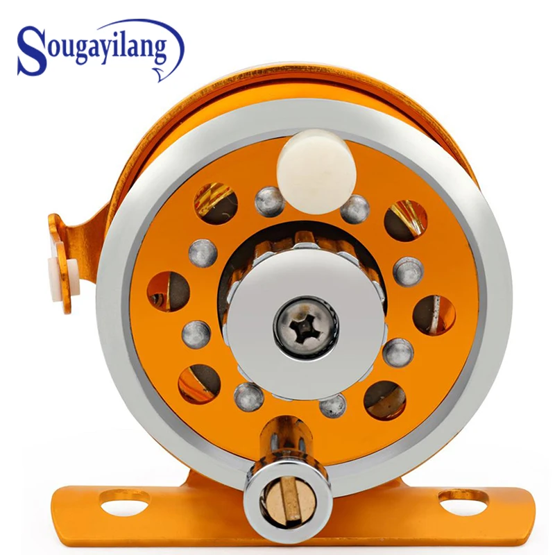 

Sougayilang High Quality Full Metal Ice Fishing Reel Reel Right/Left Hand Fishing Wheel Fly Ice Fishing Reel Fishing Tackle