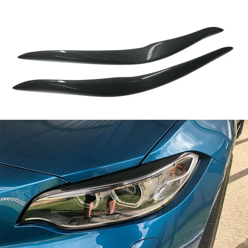 Наклейки для бровей из углеродного волокна BMW F87 M2 F22 F23 220I 228I M235I M Sport Coupe 2 Door 2014-2019 |