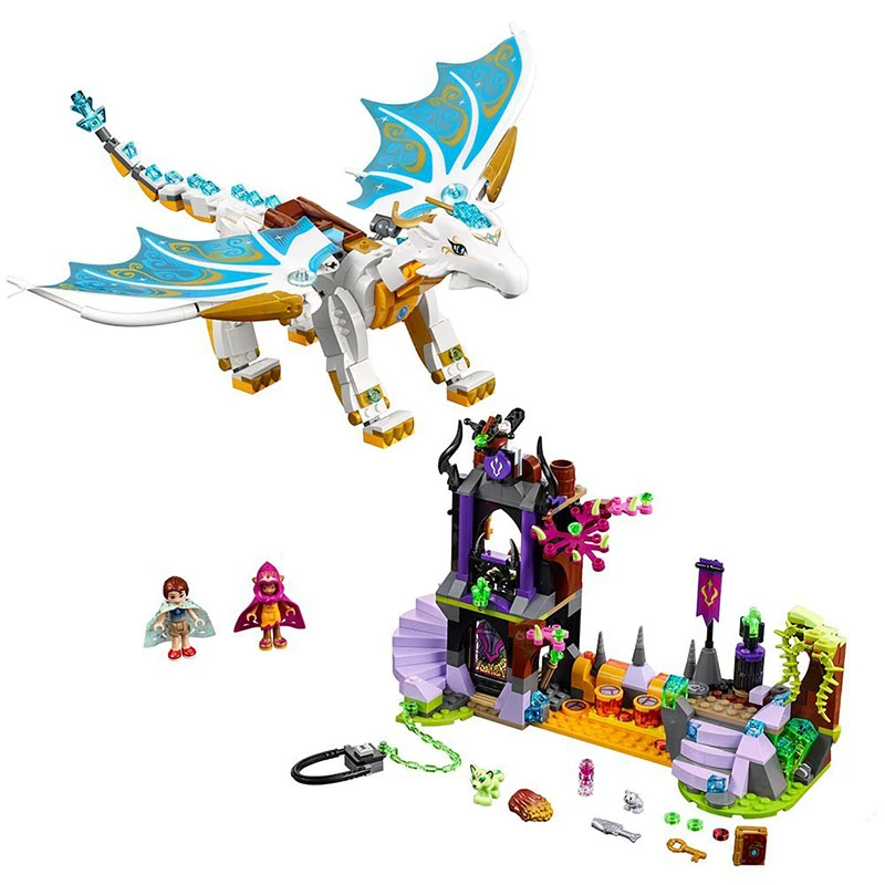 

Elves Fairy Long After Rescue Dragon Girls Fit Legoinglys Elves Fairy Friends Building Blocks Bricks Diy Toys 41179 Gift Kids