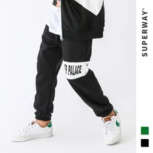 Супер детская одежда | Новинка года; сезон весна; Повседневный стиль для мальчиков средних и больших размеров с буквенным принтом в европейском и американском стиле