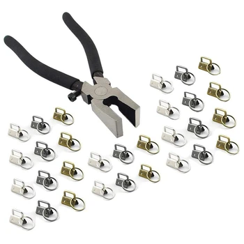 

Glass Running Pliers Tool and 30 Pieces 25Mm Keyring Hardware Key Chain Separate Wrist Strap Wrist Strap Bracelet Cotton Promoti