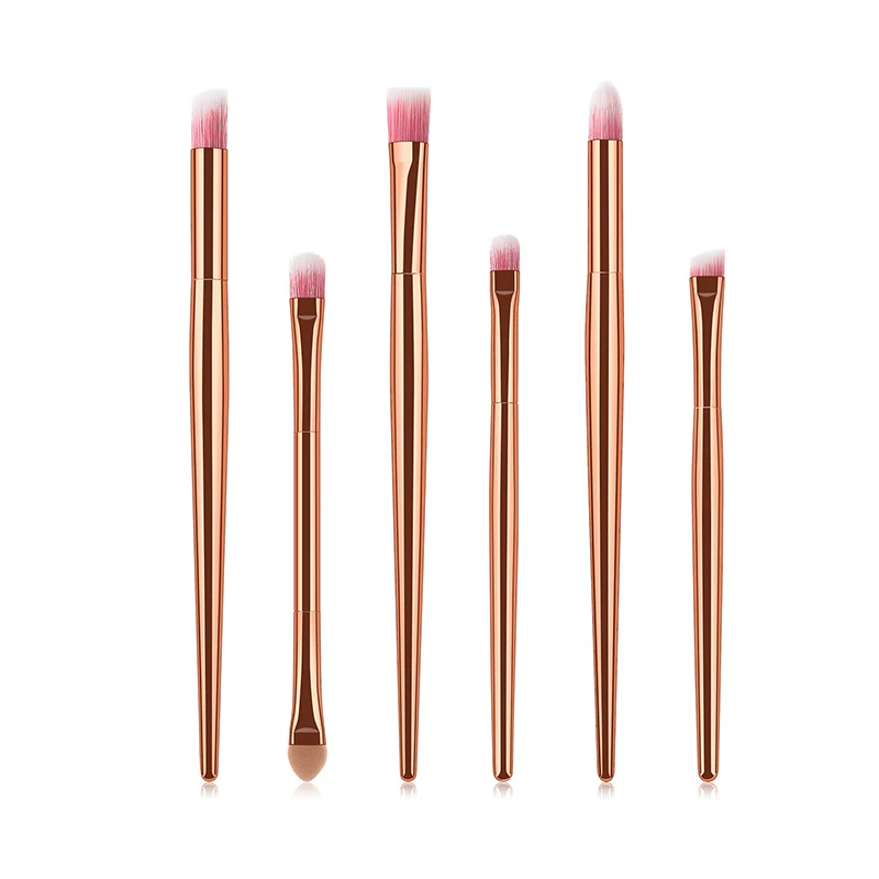 6 набор кистей для макияжа, набор кистей для теней Косметика для глаз кисти для дам LDO99
