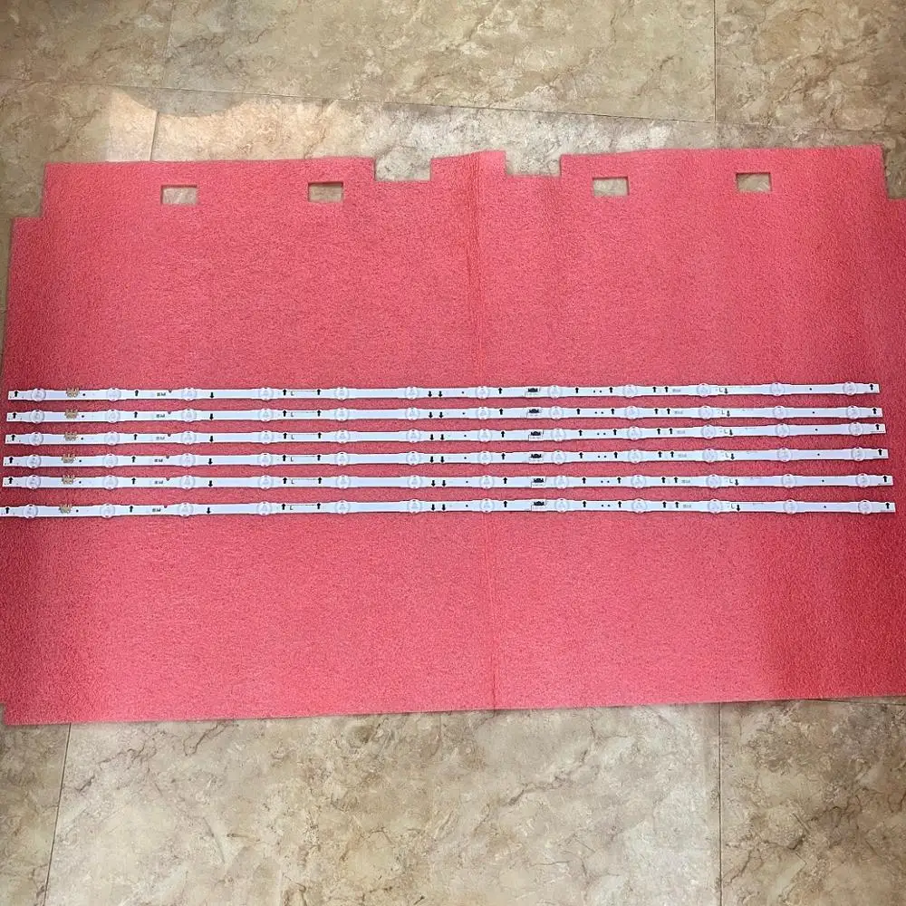12pcs tira conduzida luz de fundo para 04
