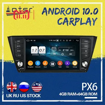 

AOTSR Car gps navi For Skoda Fabia Android 10.0 System Car GPS Navigation Touchscreen Octa core Car Radio play