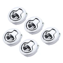 5x морской лодка нержавеющая сталь 2' флеш Потяните шкафчик Люк защелка подъемная ручка