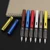 High Quality Brand 1pc New Metal With Black EF Nib Gift Ink Pen Fountain Pen Stationery Student Office School Supplies ► Photo 3/6