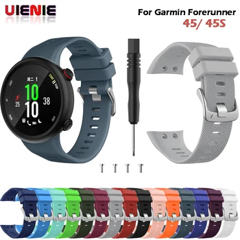 

Silicone Original For Garmin Forerunner 45S bands sport Replacement bracelet watchband for Garmin Forerunner 45 smart watchstrap