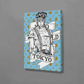 

Rohan Kishibe JoJo's Bizarre anime Wall Art Canvas Decoration poster prints for living room Home bedroom decor Painting