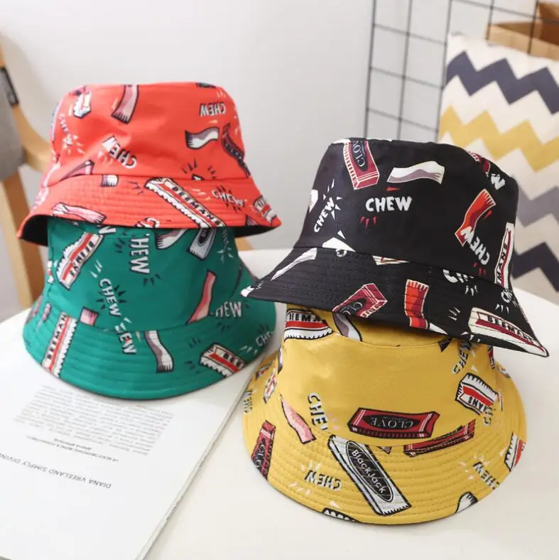 Sombreros De Cubeta De Doble Cara Reversible A La Moda Gorra | Envío Gratis
